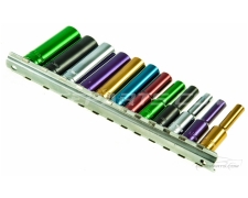 1/4" Drive Multi Colour Socket Set