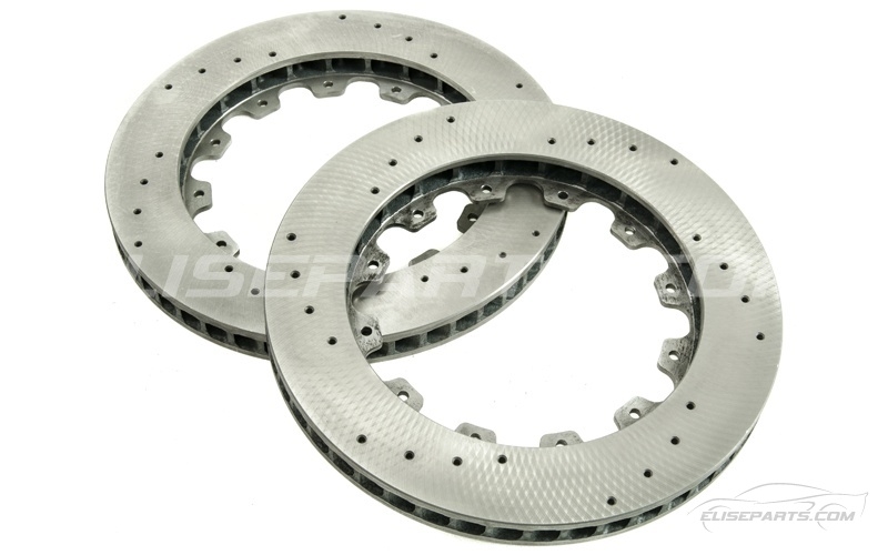 Front Brake Disc Rotors For Vauxhall Zafira 1.9 CDTI (05-) - 308mm Vented Pair
