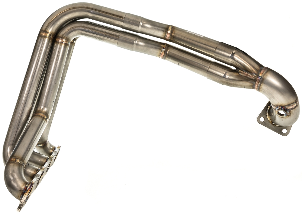 Stainless Steel Manifold Pipe Exhaust Manifold 90 Degree 44mm 1.75 Outer  Diameter : : Automotive