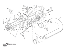 Supercharger Support Mount CLS3E0068F