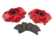 Red Pair of AP 2 Pot Brake Calipers