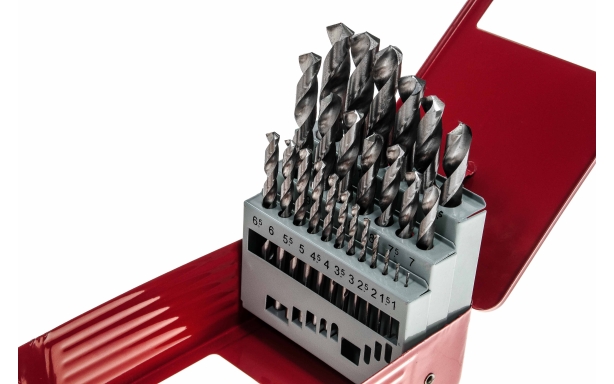 25 Piece HSS Drill Bit Set Image