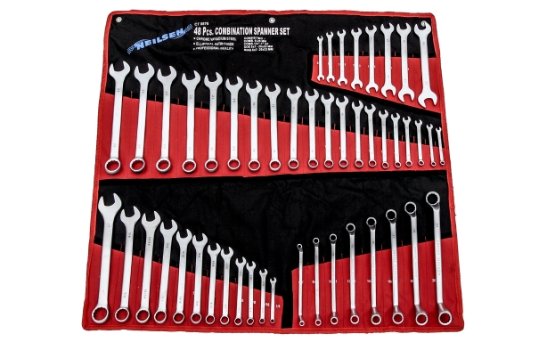 48 Piece Combination Spanner Set Image