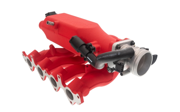 Complete Red Powder Coated Intake Manifold Image