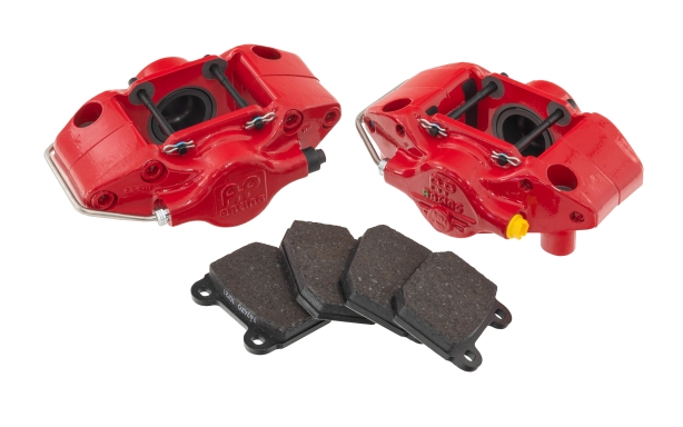 Red Pair of AP 2 Pot Brake Calipers Image