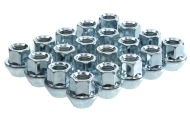 60 Degree Taper Silver Open End Wheel Nuts Image