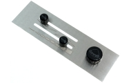 Black Aluminium Heater Panel & Controls Image