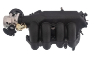 Complete Black Powder Coated Intake Manifold Image