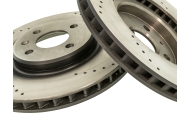 S2/S3 Cross Drilled Directional Brake Discs Image