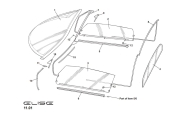 Door Front/Roof Seal Assembly B116V0273F Image