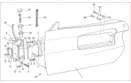 2 x Door Hinge Bearings A111U6025F Image