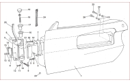 2 x Door Hinge Bearings A111U6025F Image