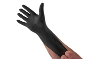 Heavy Duty Nitrile Disposable Textured Gloves Image