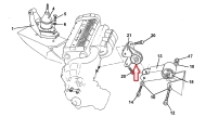 Engine To Chassis Mount Rubber Bush Image