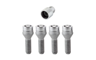S2 / S3 Silver Locking Wheel Bolts Image