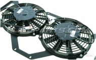 S2 / S3 Black Top Fan Mounting Set Image