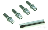 S2 / S3 Silver Locking Wheel Bolts Image