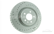 Pair of V6 Exige Front Brake Discs OEM Lotus Image