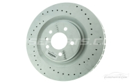 Pair of V6 Exige Front Brake Discs OEM Lotus Image