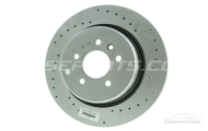 V6 Exige / Evora Rear Drilled Brake Discs OEM Image